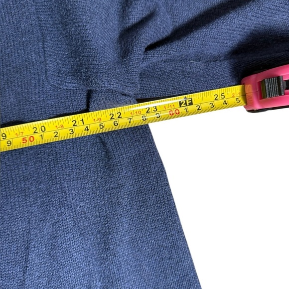 Men’s Banana Republic Blue V-Neck Sweater – Size L - Picture 5 of 5